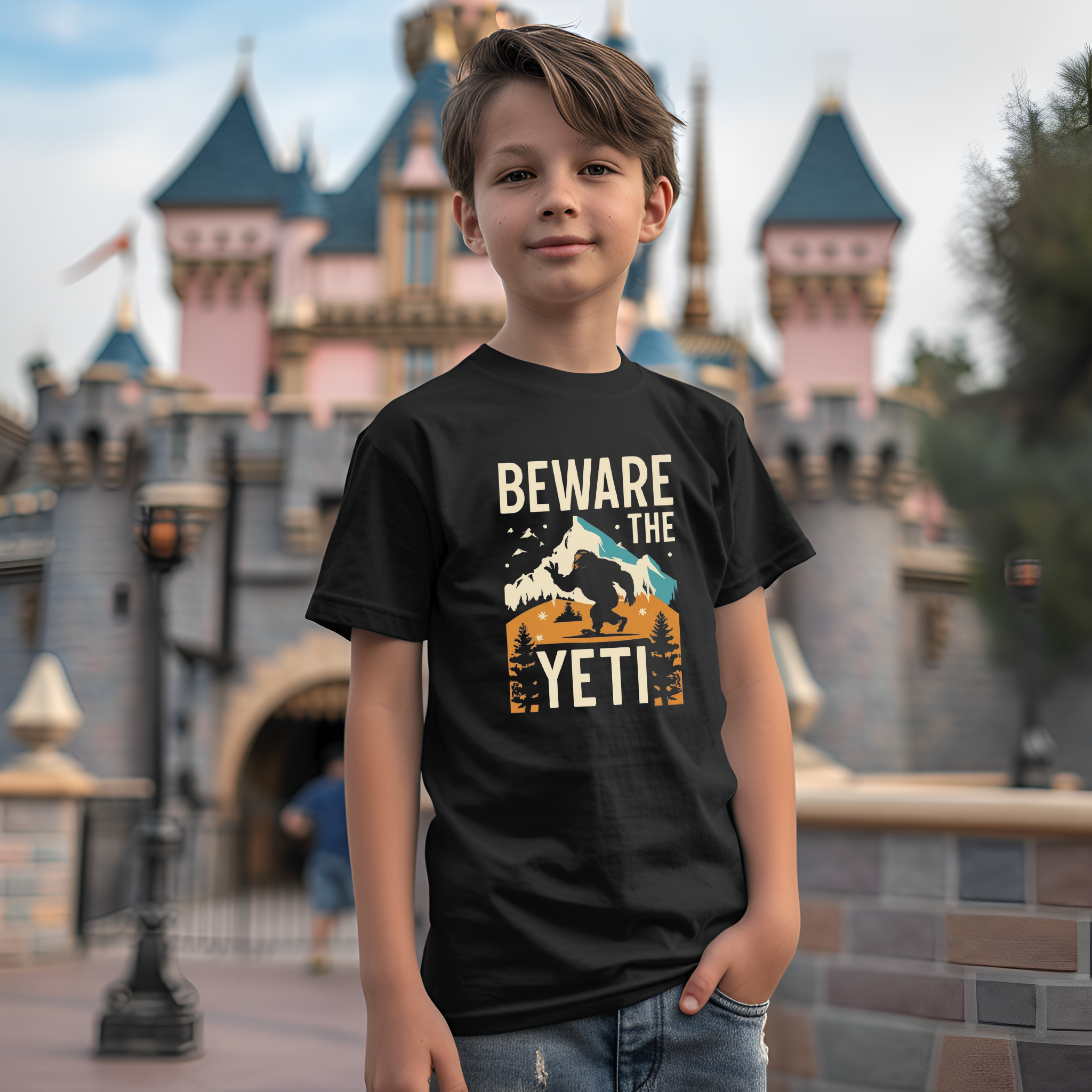 Beware the Yeti YOUTH Bella Canvas T-Shirt