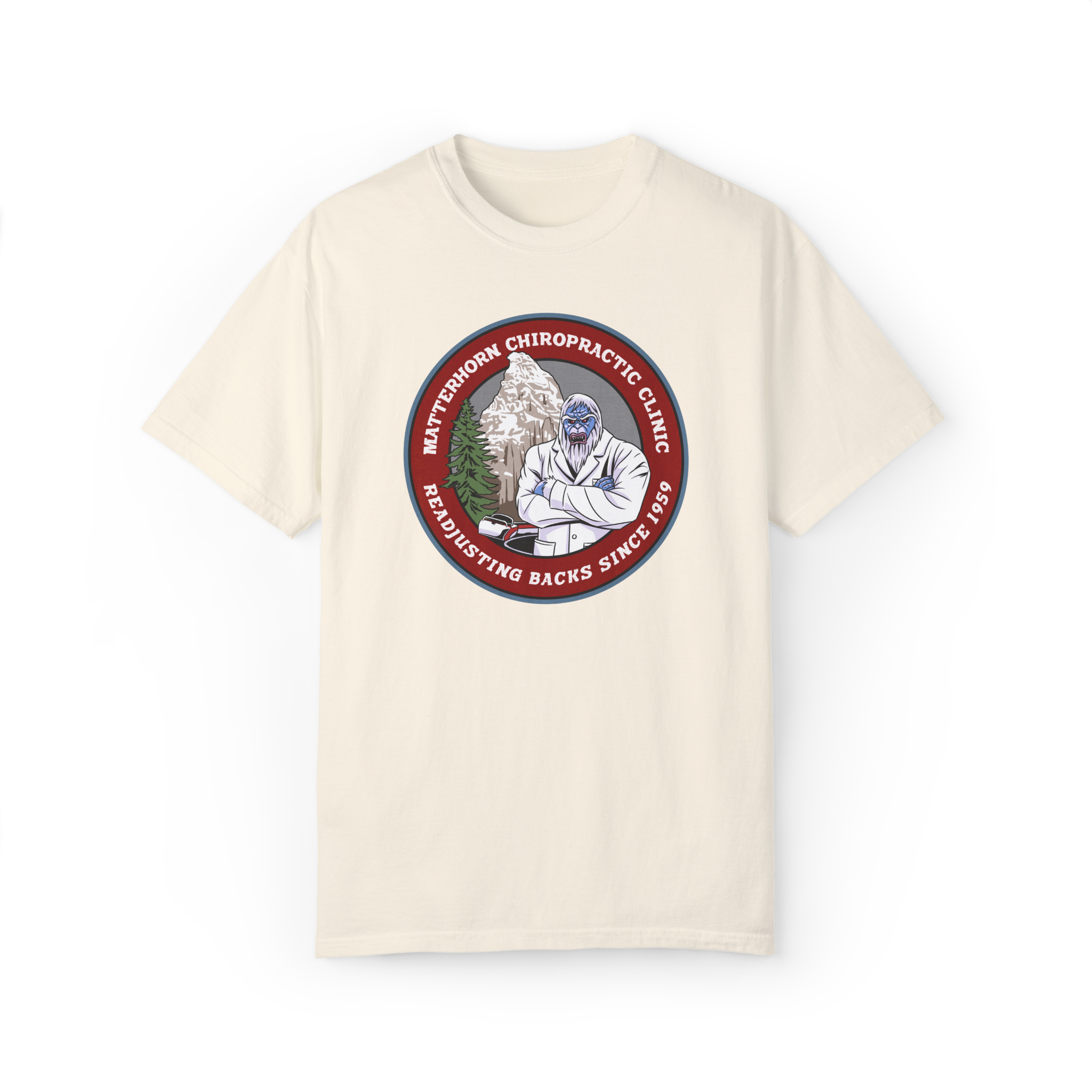 Matterhorn Chiropractic Clinic T-Shirt - 100% Cotton