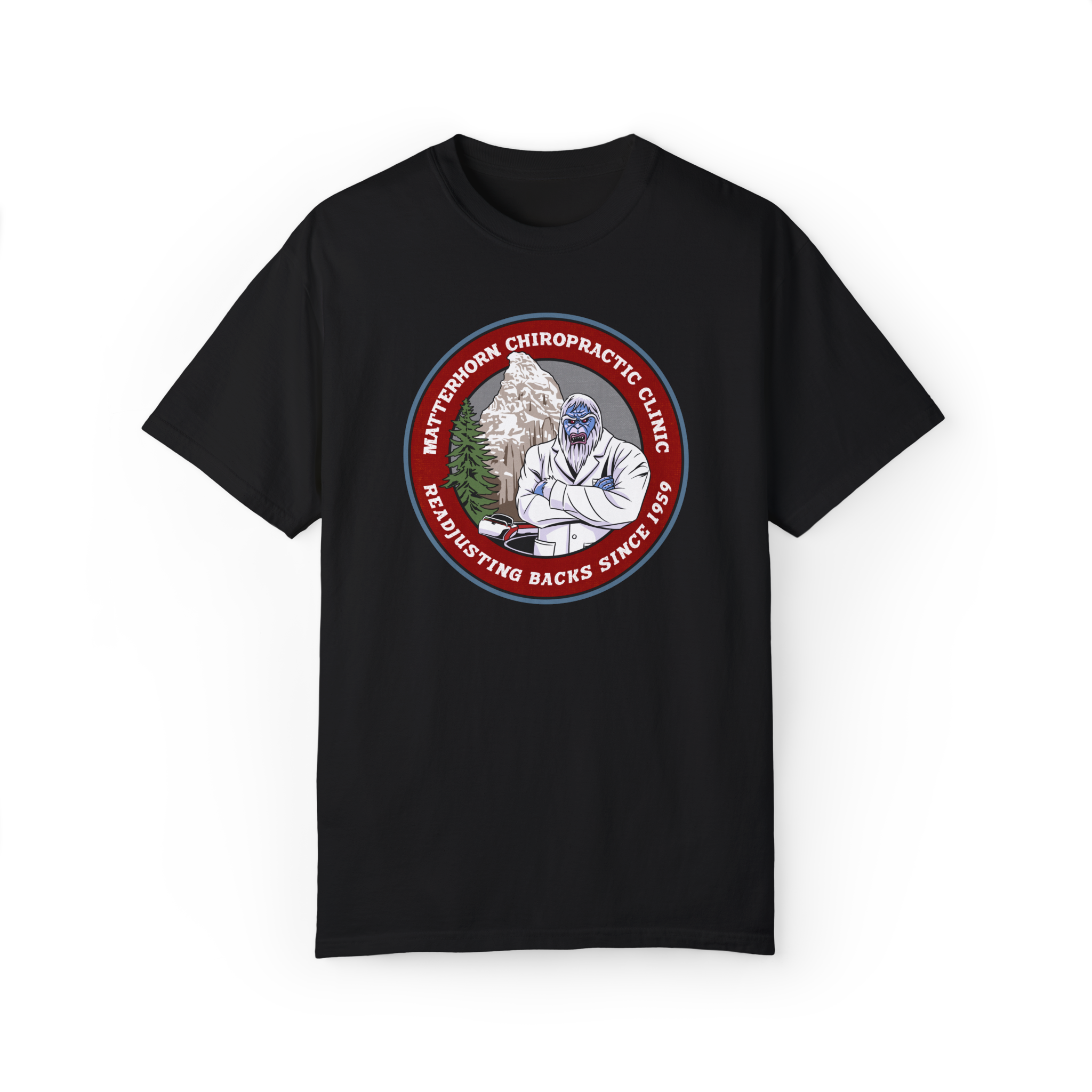 Matterhorn Chiropractic Clinic T-Shirt - 100% Cotton