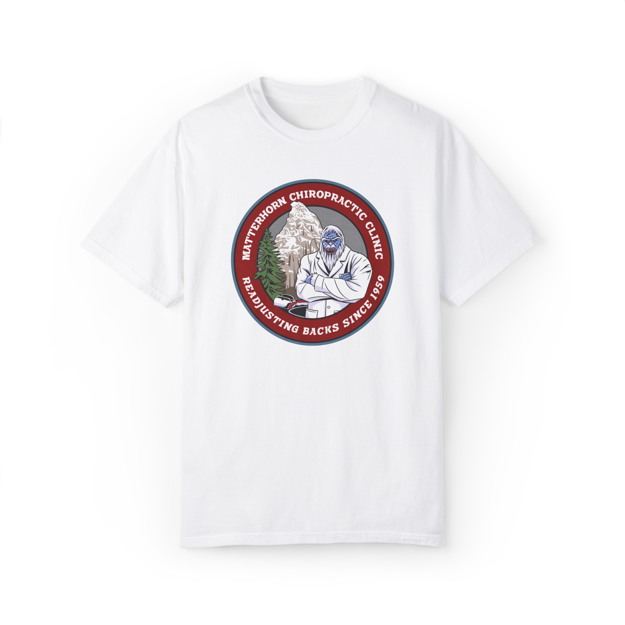 Matterhorn Chiropractic Clinic T-Shirt - 100% Cotton