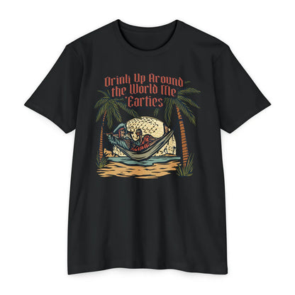 Drink Up Around the World Me' Earties Next Level T-Shirt