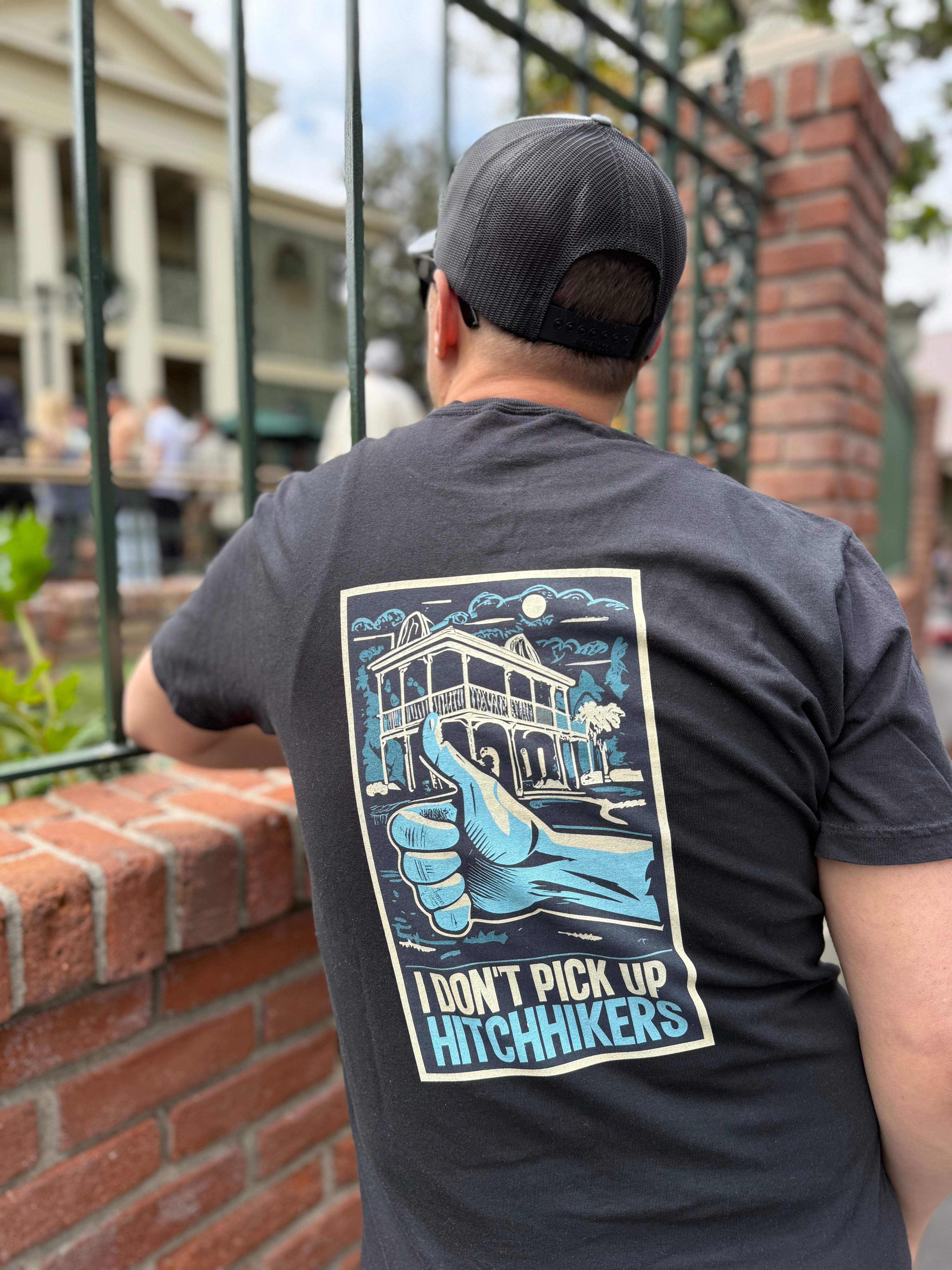 Haunted Mansion Hitchhiking Ghosts Next Level T-Shirt