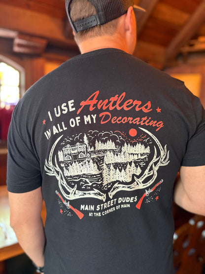 Gaston I Use Antlers - Next Level T-Shirt