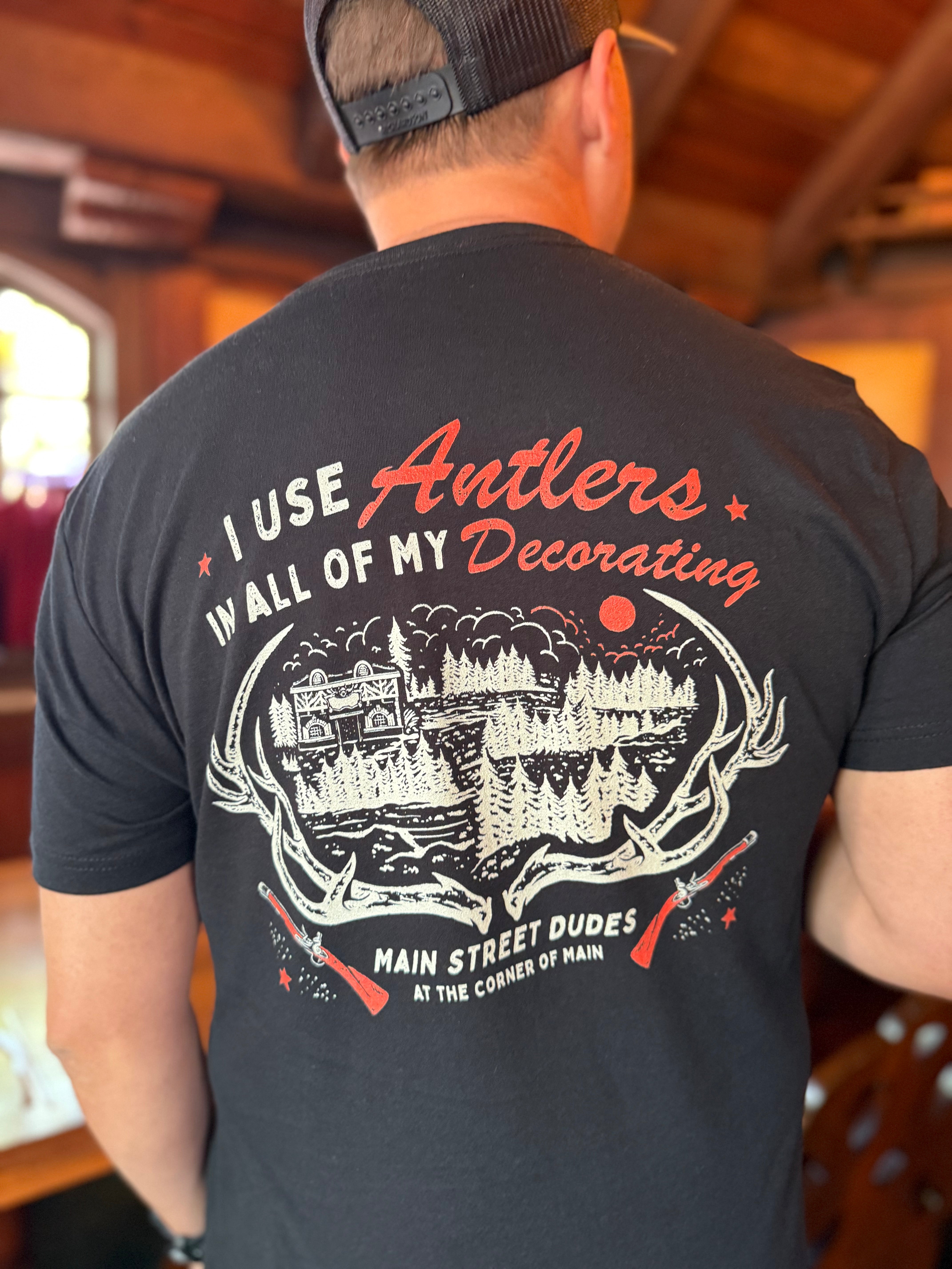Gaston I Use Antlers - Next Level T-Shirt