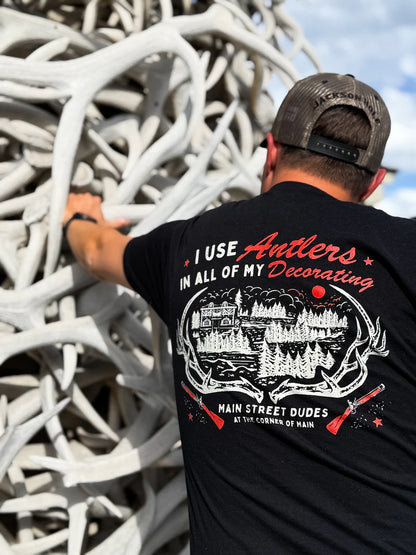 Gaston I Use Antlers - 100% Cotton