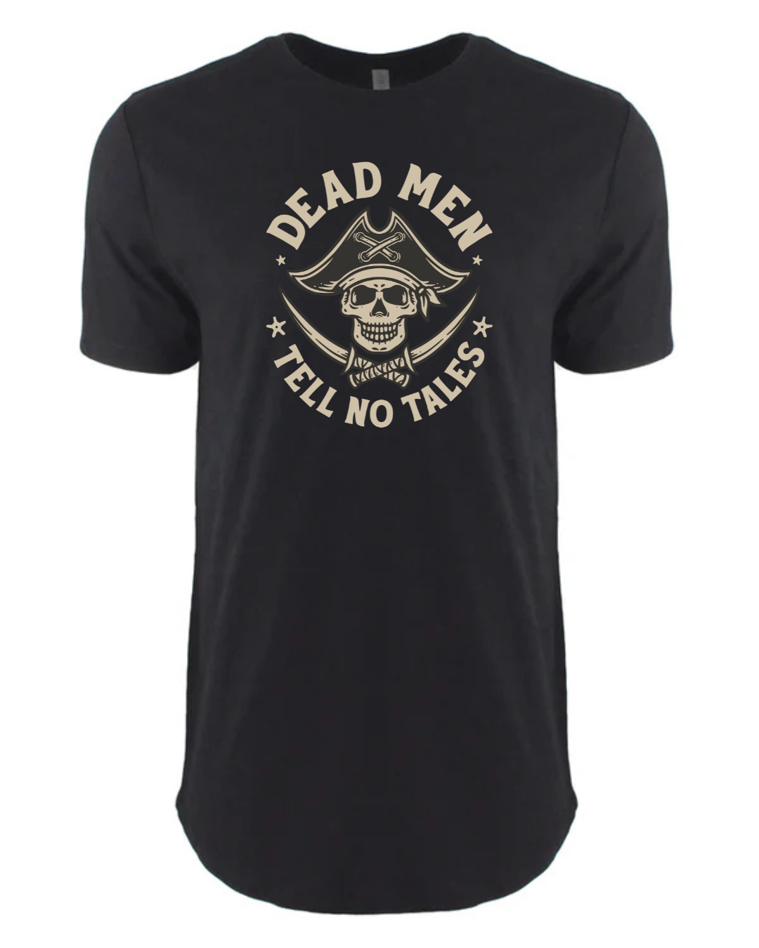 Dead Men Tell No Tales - Long Body T-Shirt