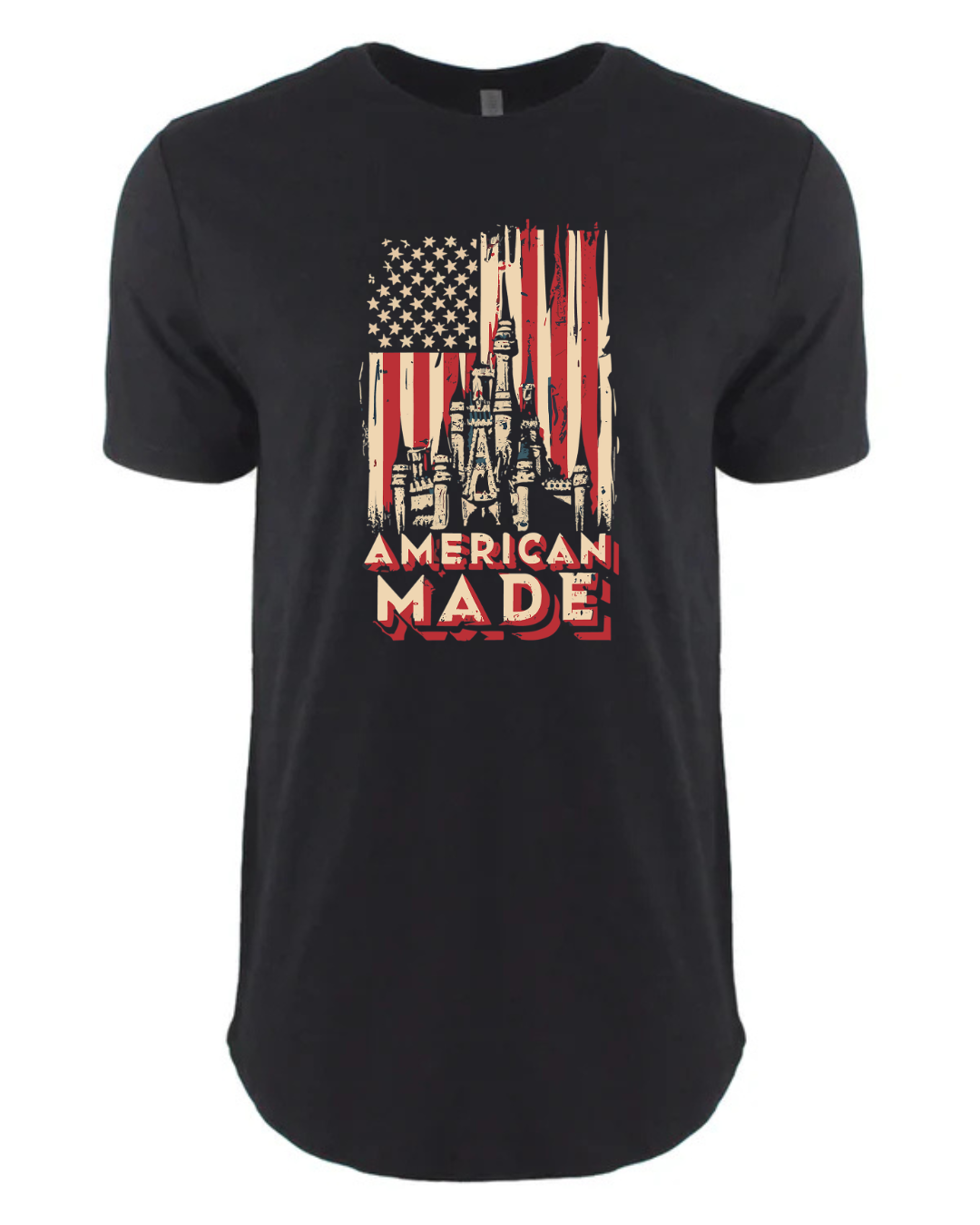 American Made - Long Body T-Shirt