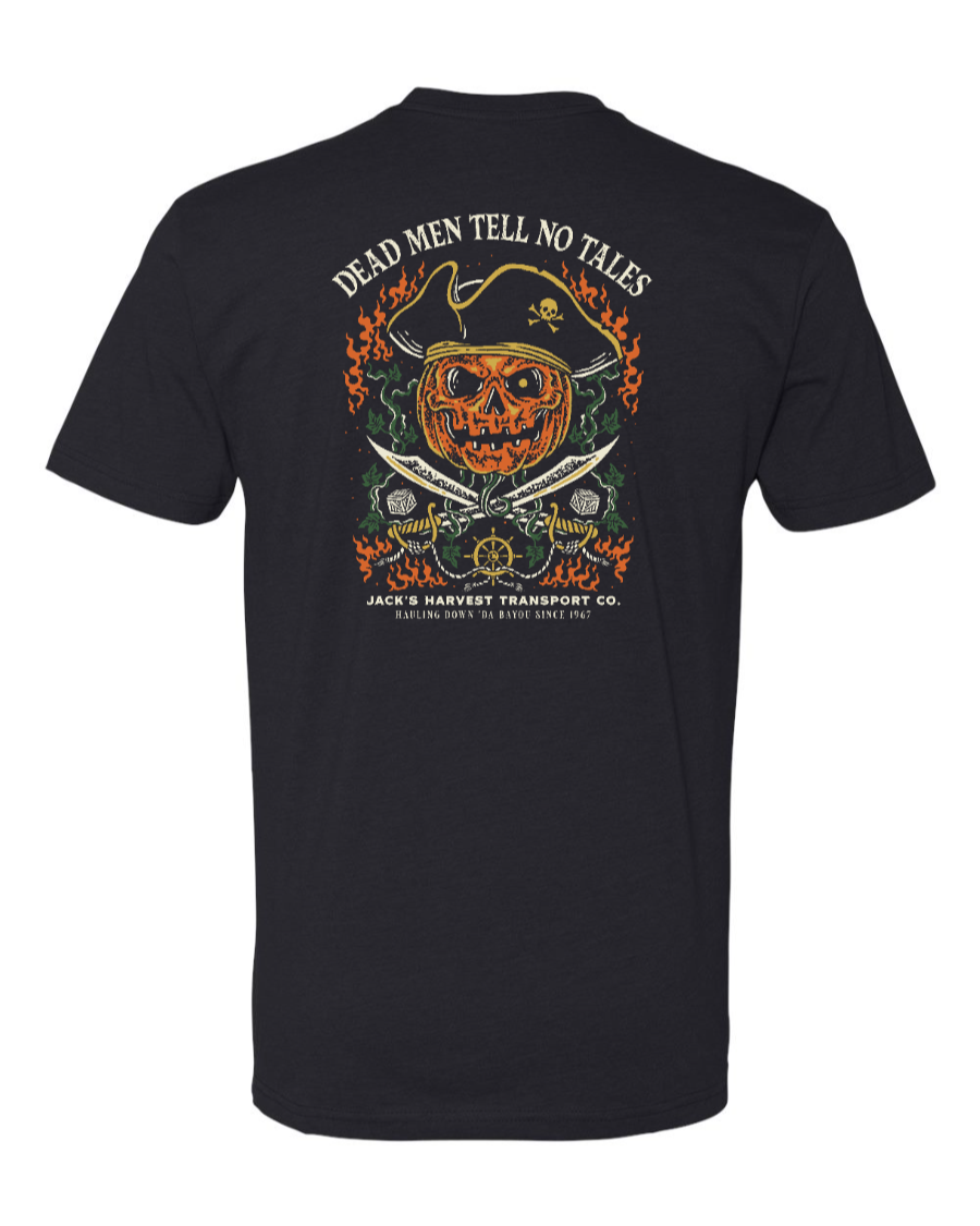 Pumpkin Pirate (Dead Men Tell No Tales) - Next Level Tee