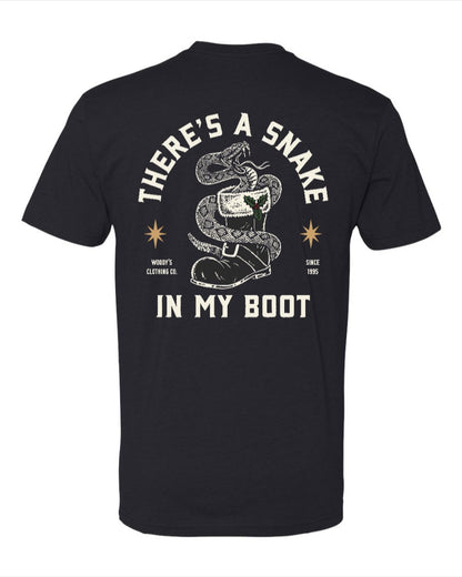 Christmas Snake in My Boot - Next Level Tee
