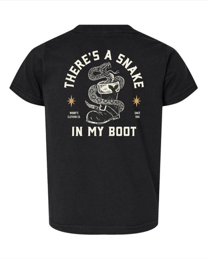 Christmas Snake in My Boot - Toddler Tee