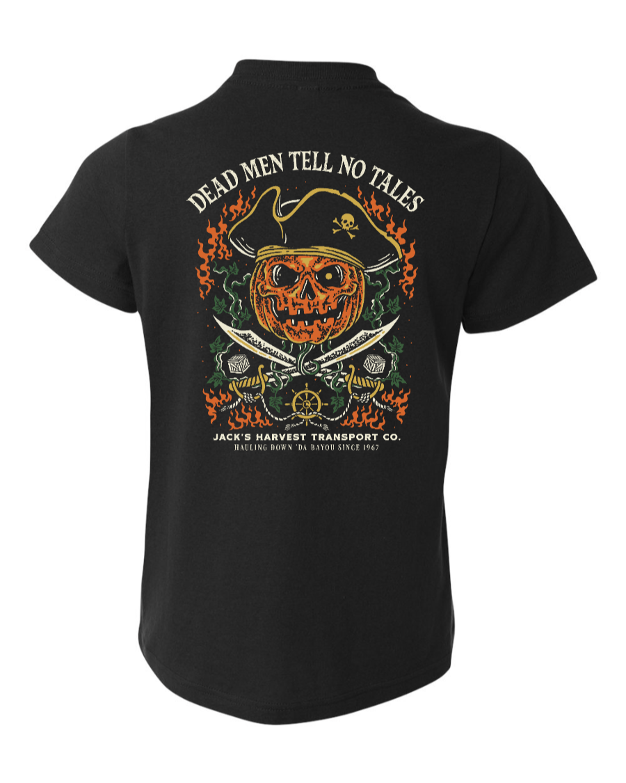 Pumpkin Pirate (Dead Men Tell No Tales) - YOUTH Tee