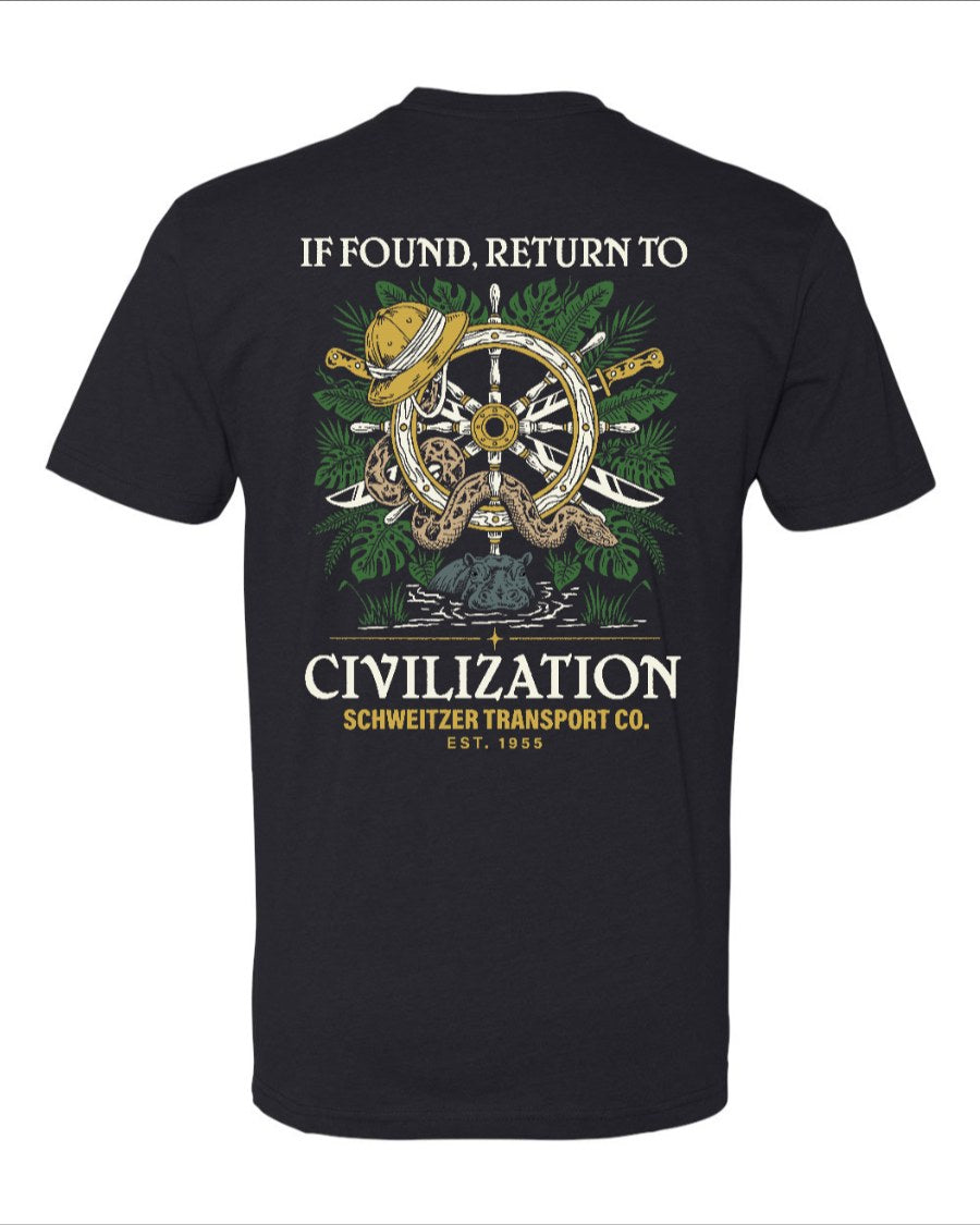 Return to Civilization - Next Level Tee