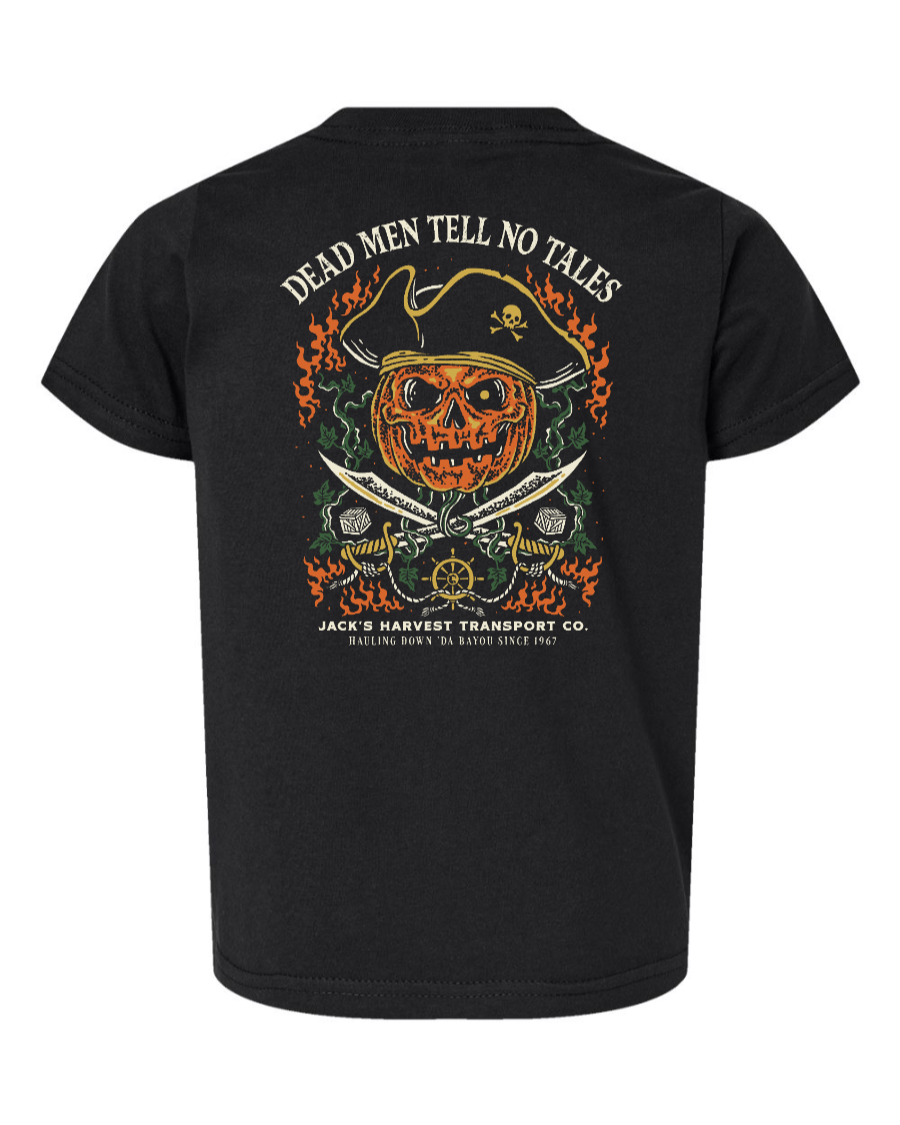 Pumpkin Pirate (Dead Men Tell No Tales) - TODDLER Tee