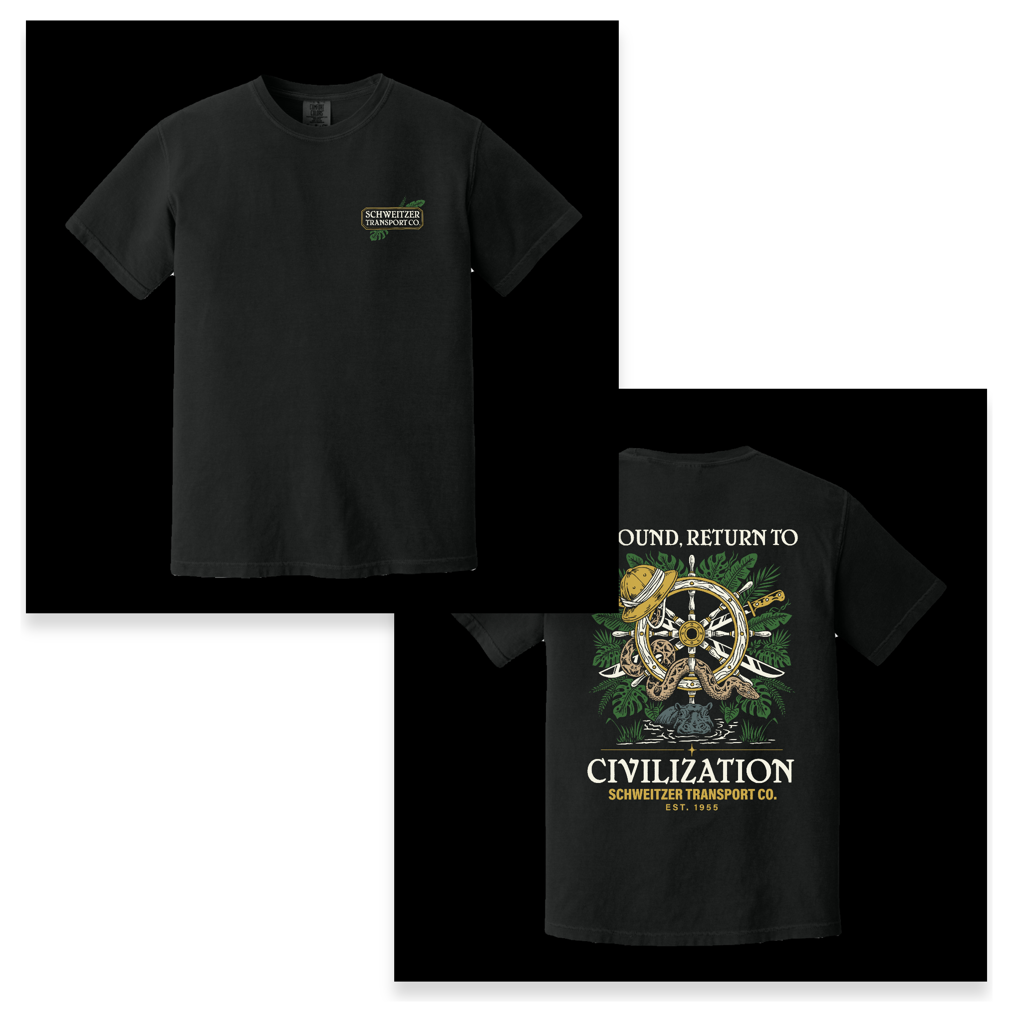 Return to Civilization - 100% Cotton