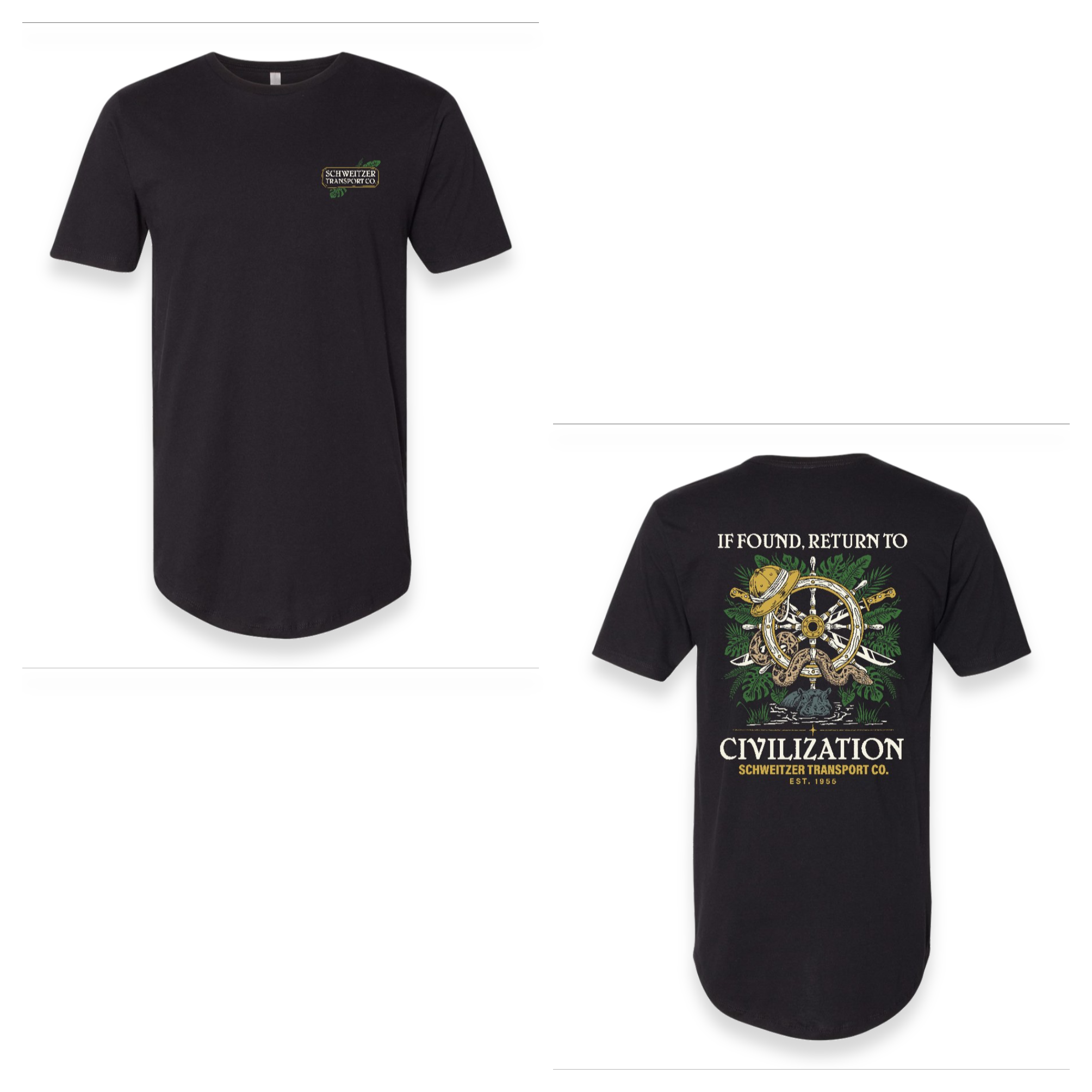 Return to Civilization - Long Body Tee