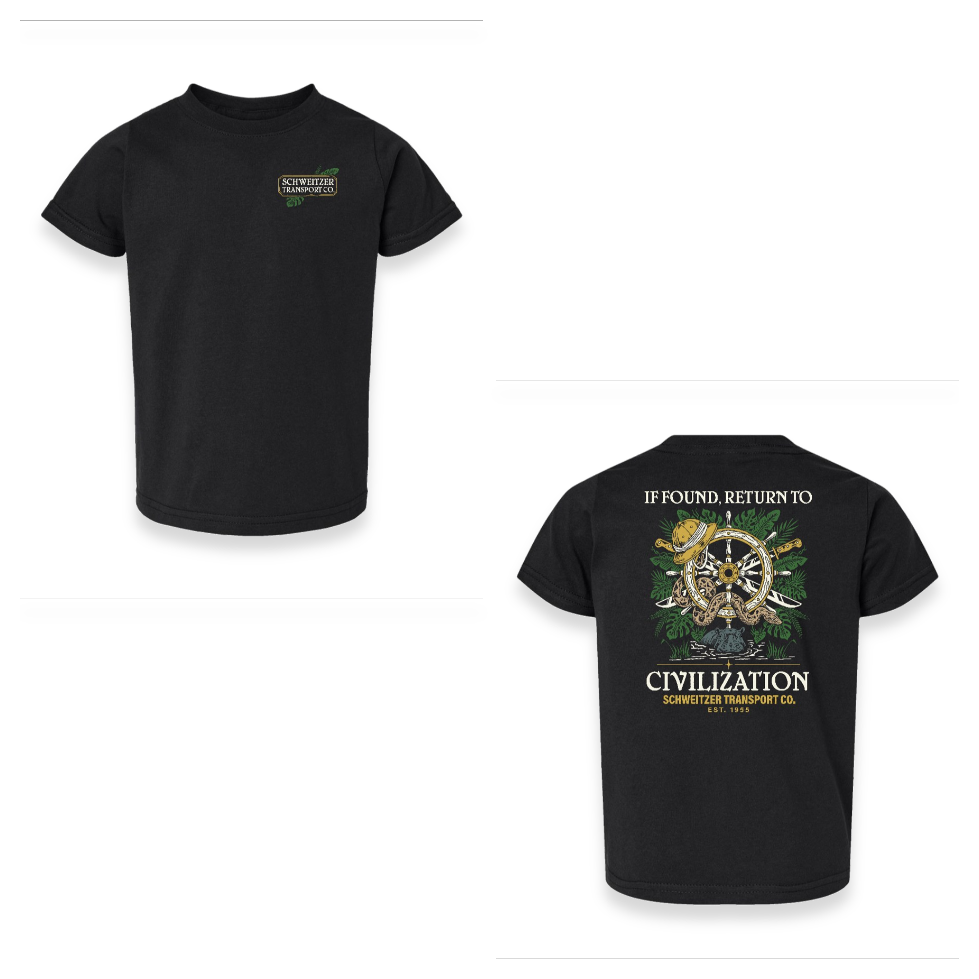 Return to Civilization - Toddler Tee