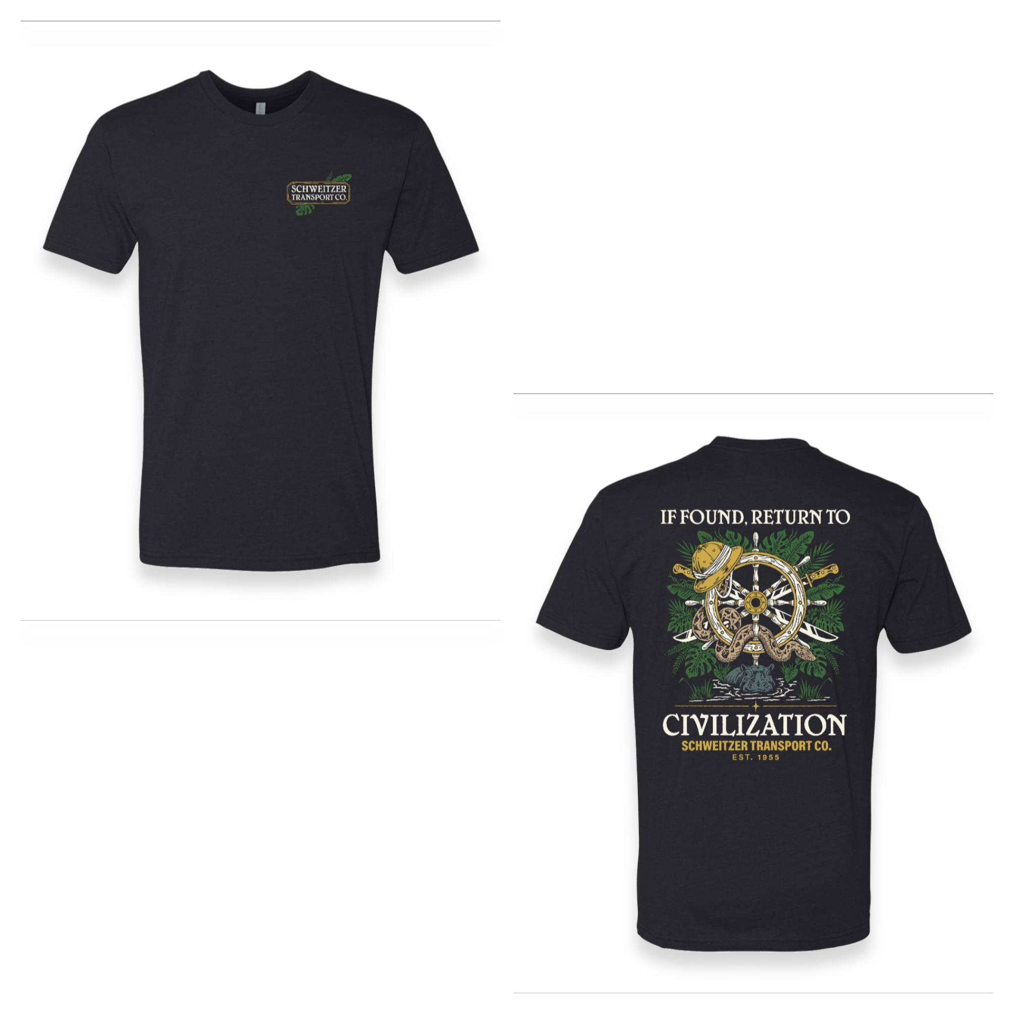 Return to Civilization - Next Level Tee