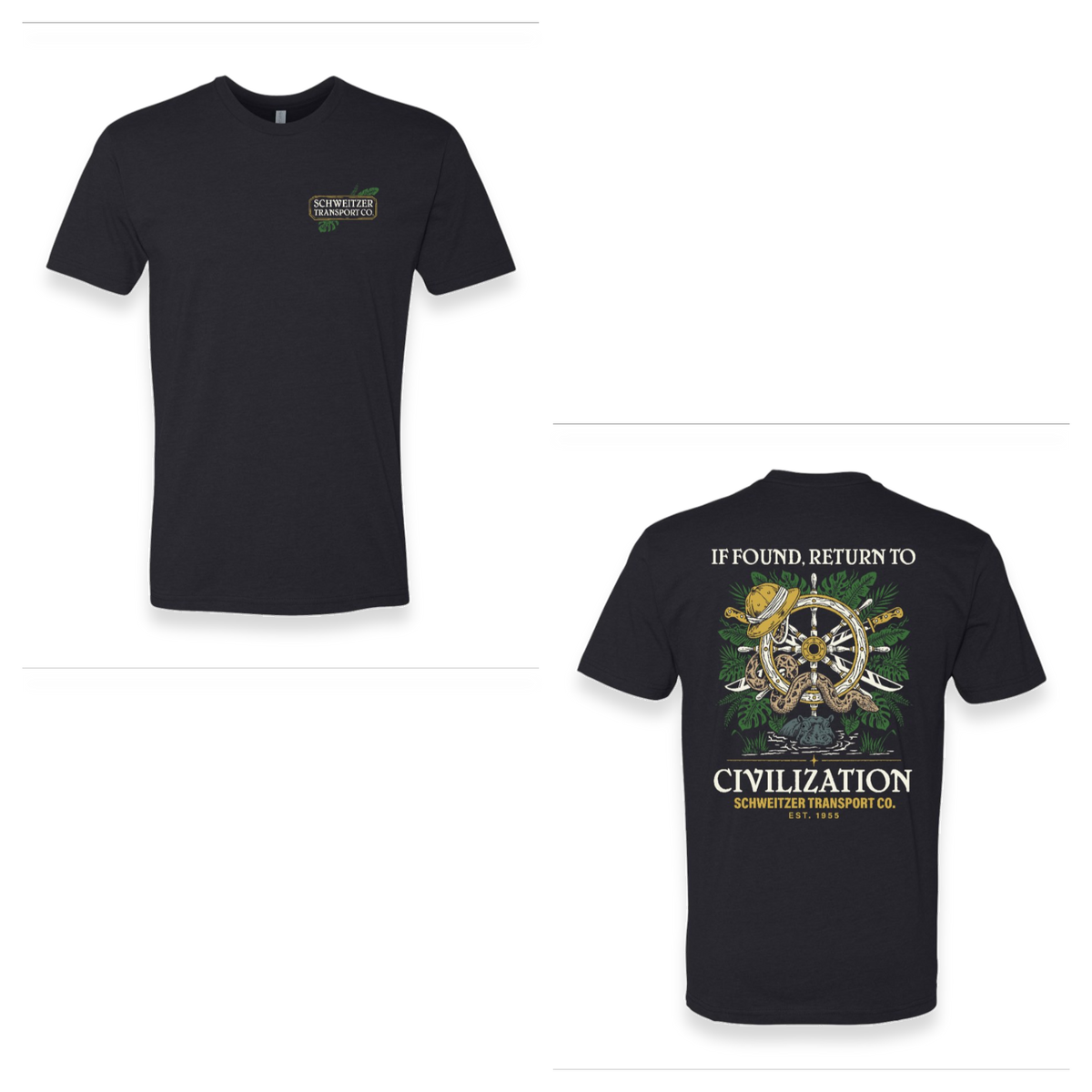 Return to Civilization - Next Level Tee