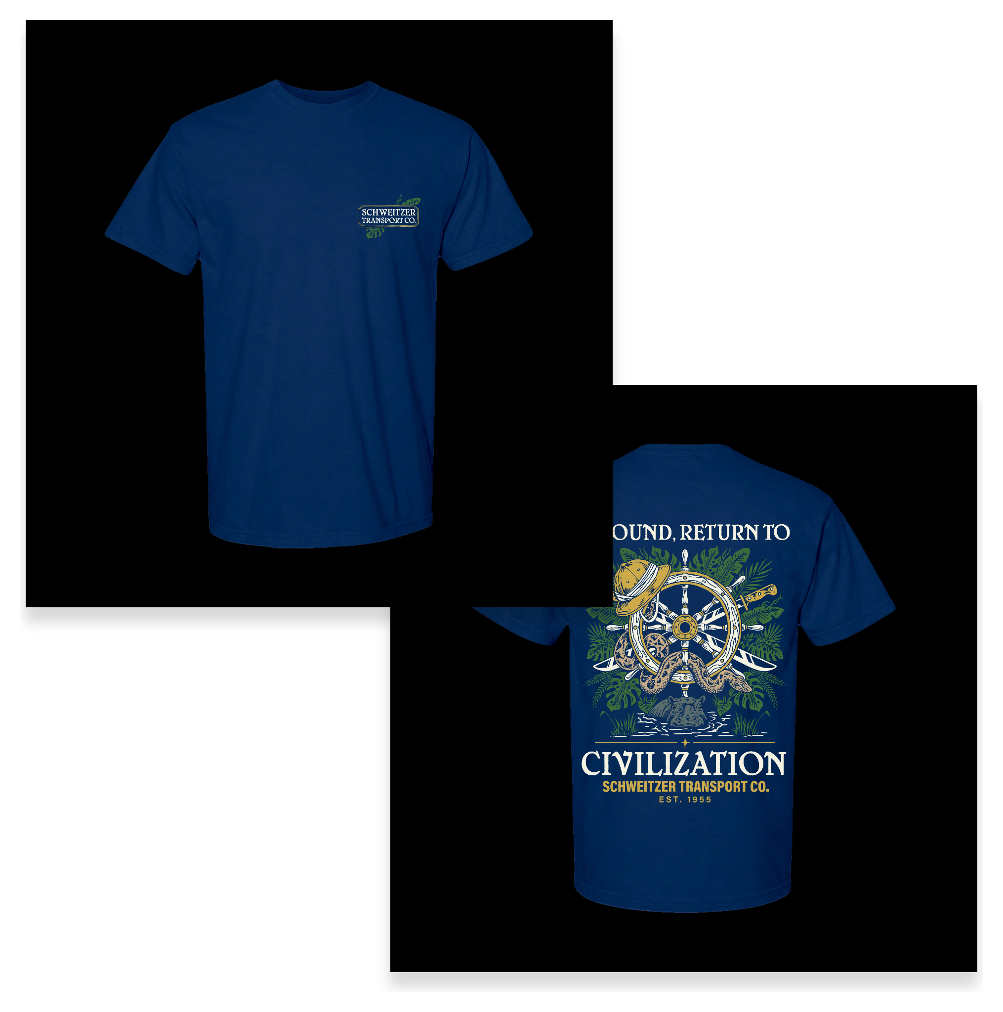 Return to Civilization - 100% Cotton