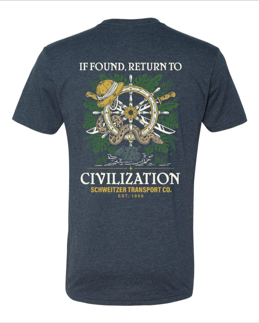 Return to Civilization - Next Level Tee