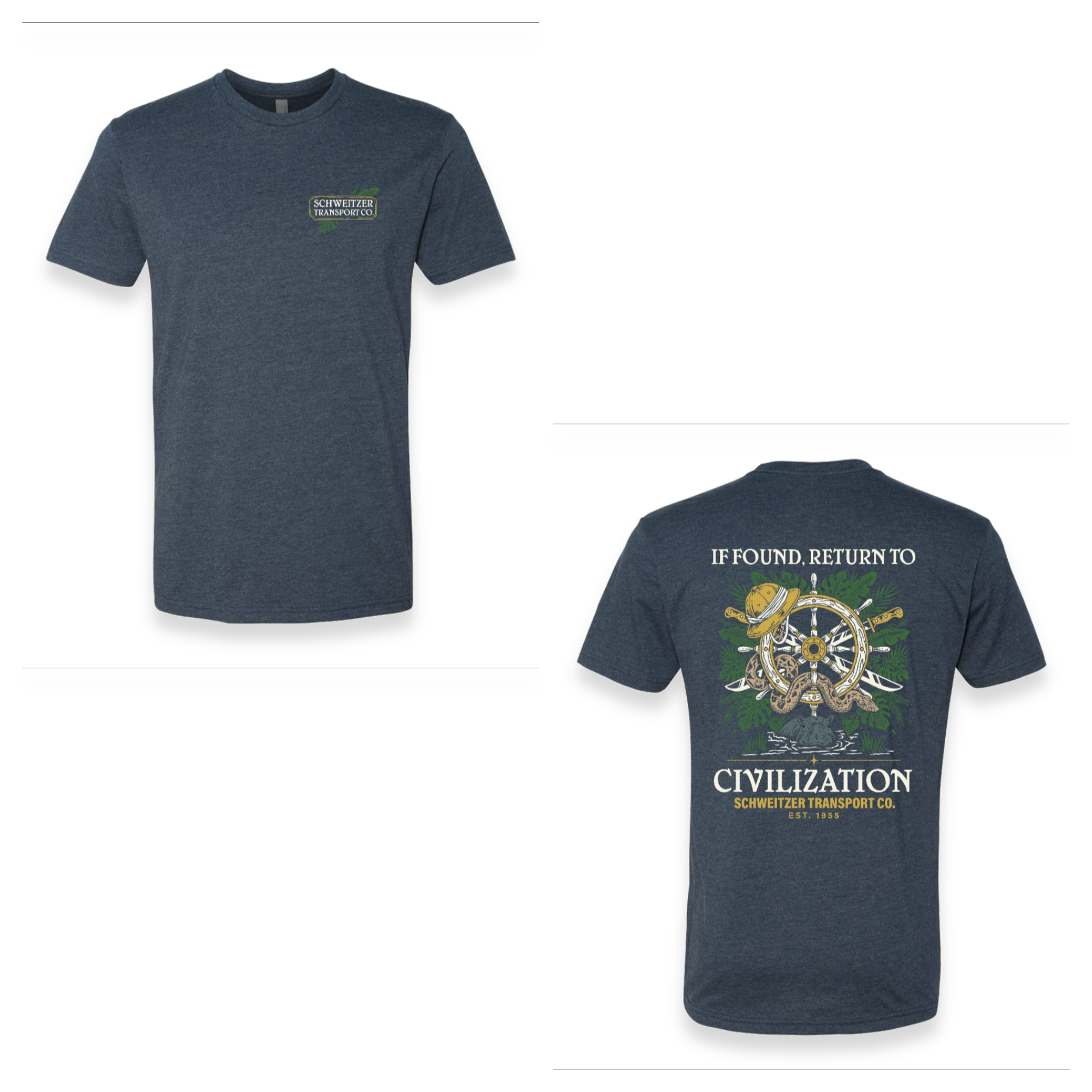 Return to Civilization - Next Level Tee