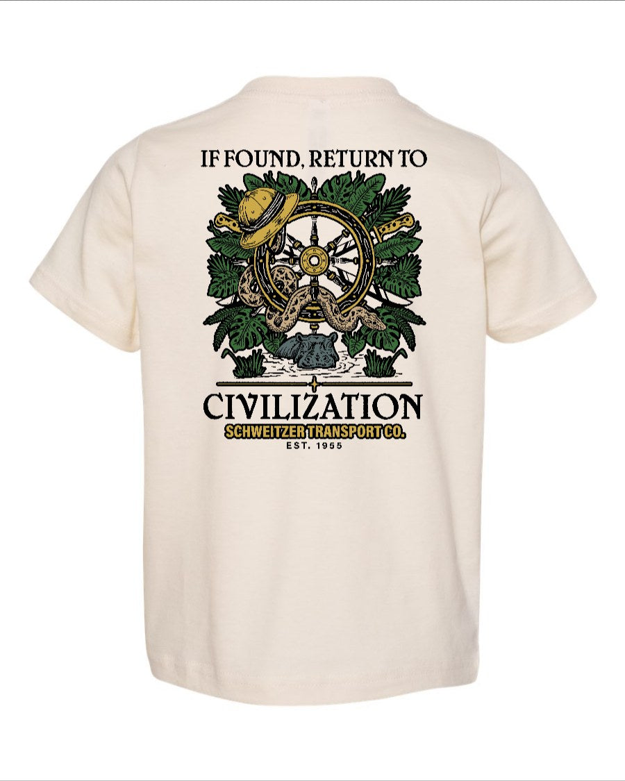 Return to Civilization - Toddler Tee