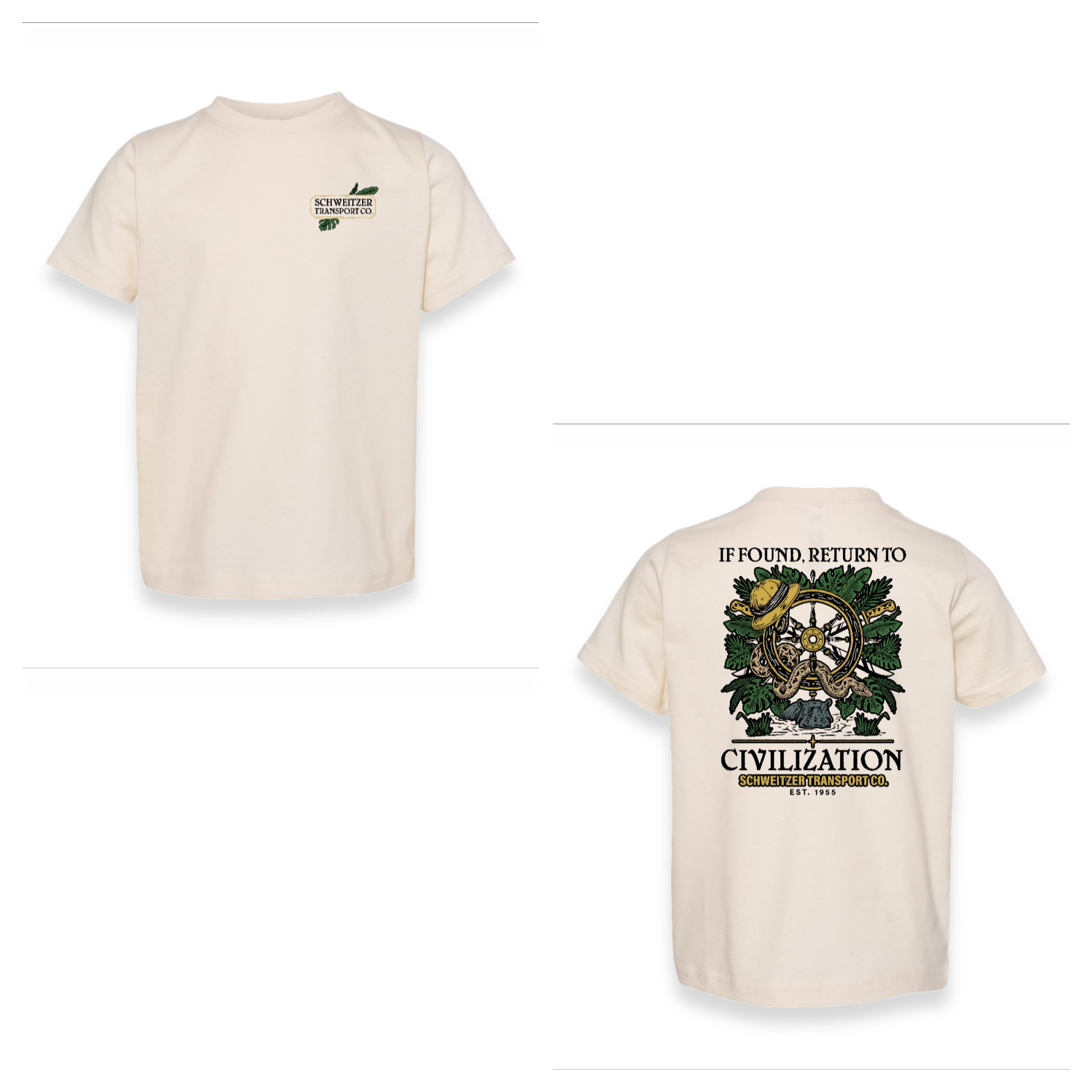 Return to Civilization - Toddler Tee