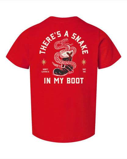 Christmas Snake in My Boot - Toddler Tee