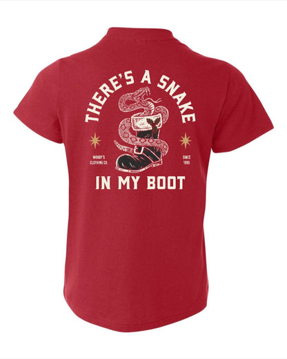 Christmas Snake in My Boot - Youth Tee