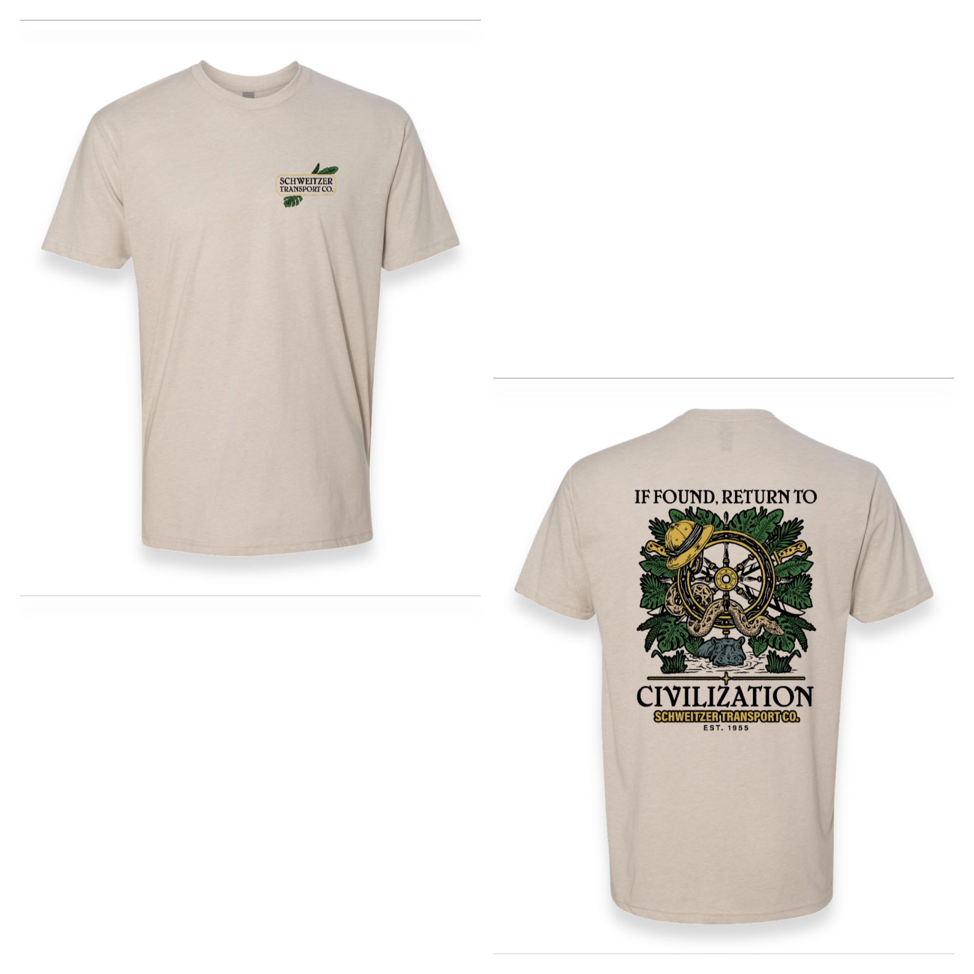 Return to Civilization - Next Level Tee