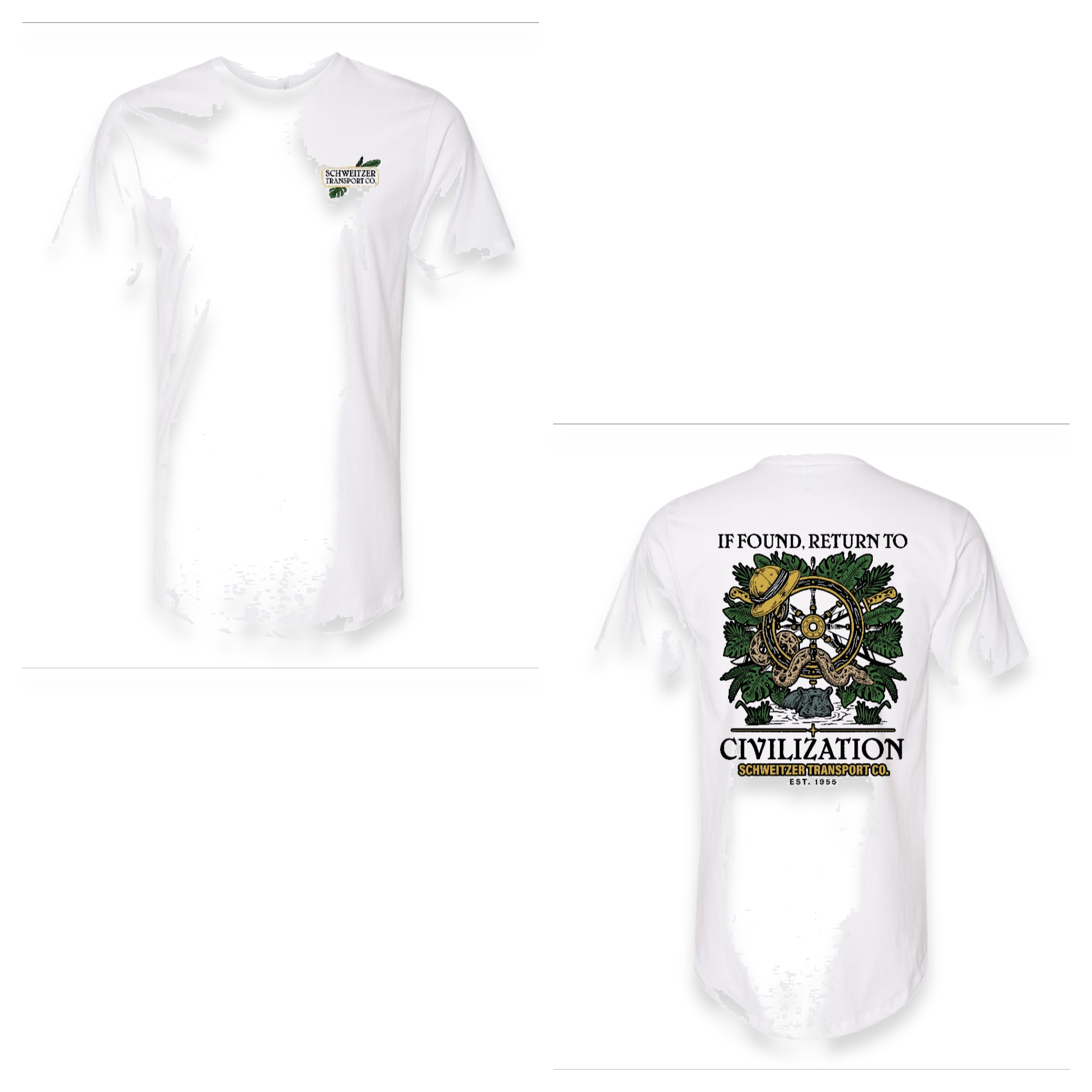 Return to Civilization - Long Body Tee
