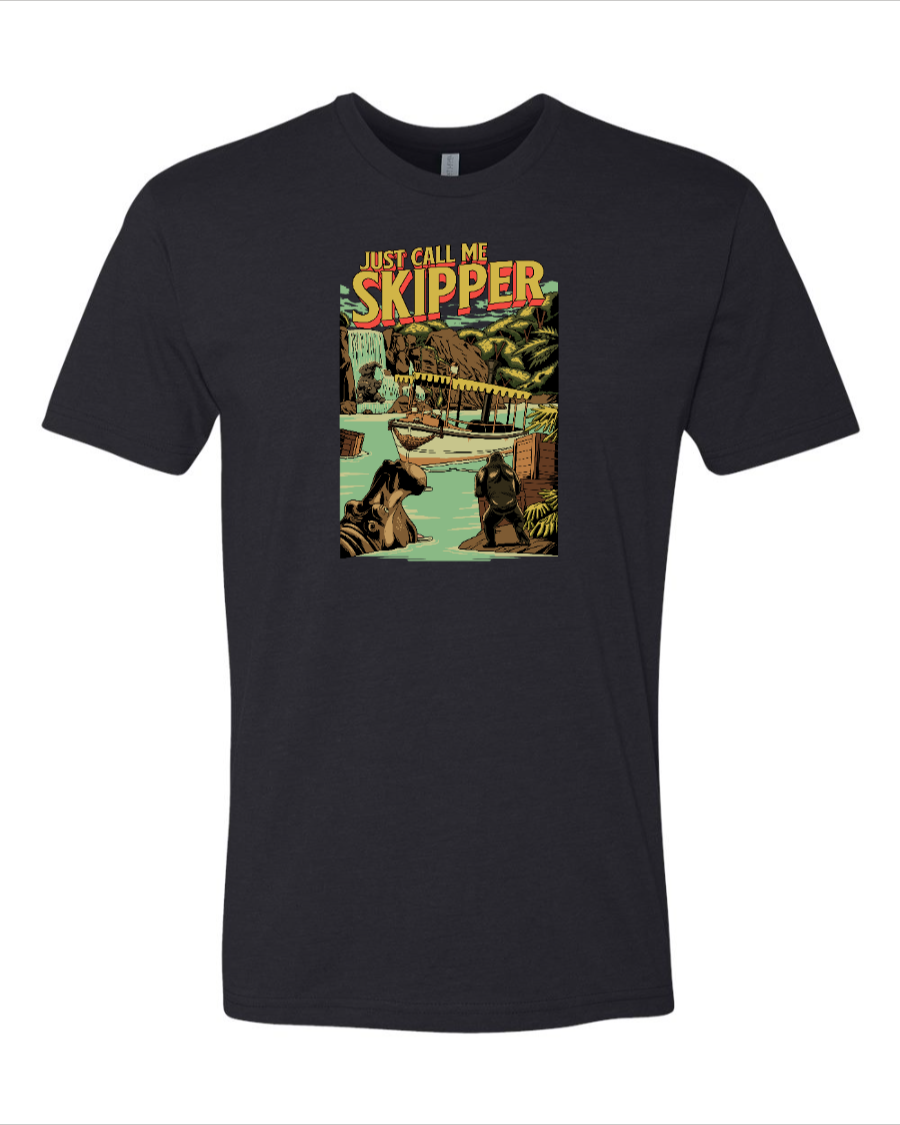 Call Me Skipper Jungle Cruise Next Level T-Shirt