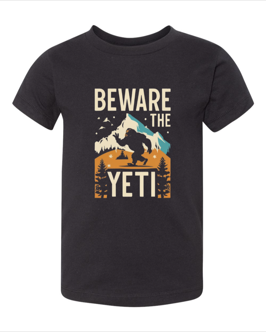 Beware the Yeti TODDLER Bella Canvas T-Shirt