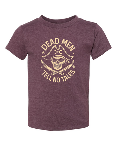 Dead Men Tell No Tales Pirates Of The Caribbean TODDLER Bella Canvas T-Shirt