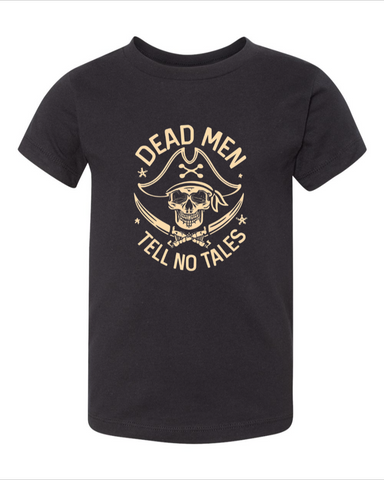 Dead Men Tell No Tales Pirates Of The Caribbean TODDLER Bella Canvas T-Shirt