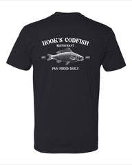 Dark Hooks Codfish Restaurant Next Level T-Shirt