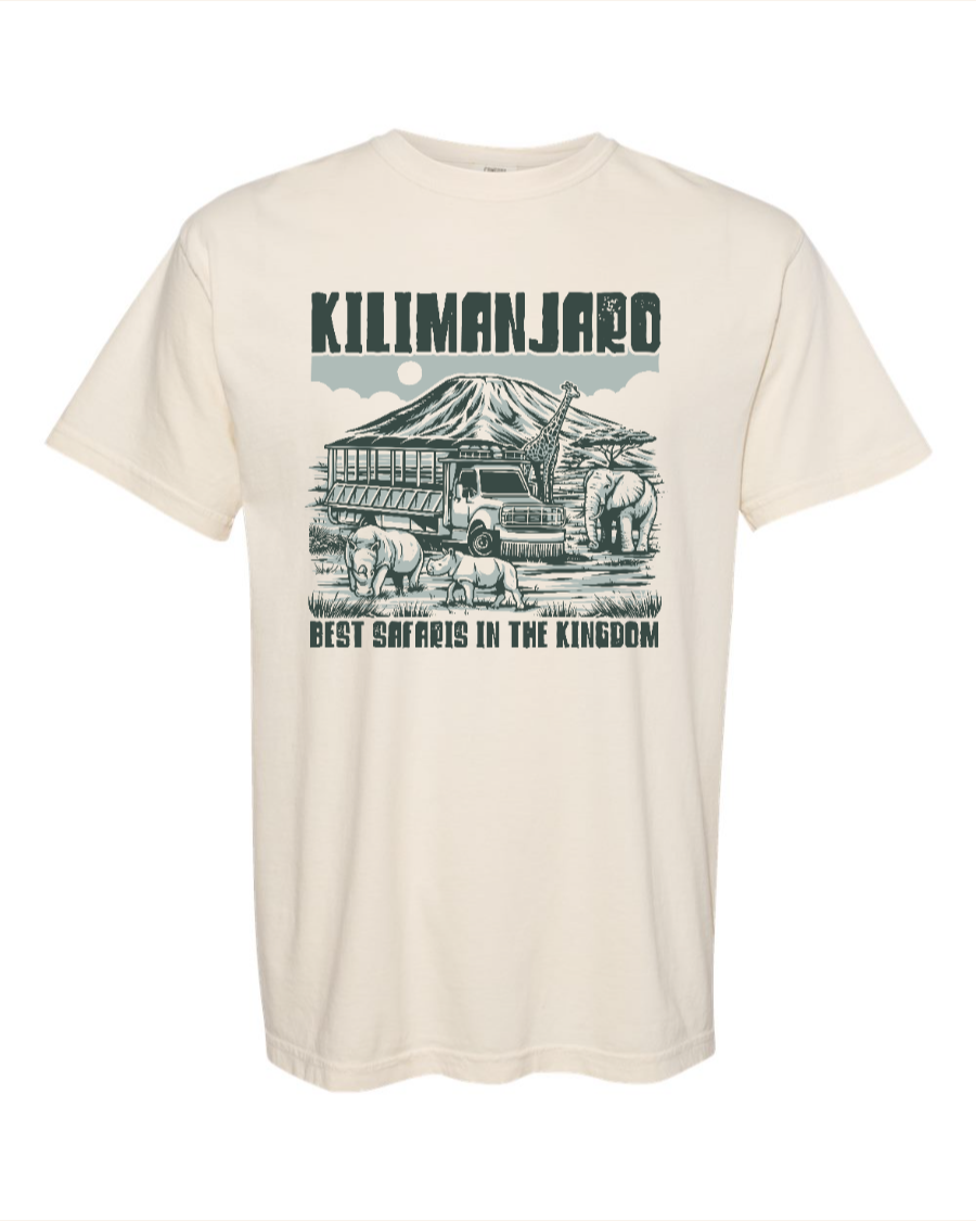 Kilimanjaro Best Safaris in the Kingdom T-Shirt - 100% Cotton