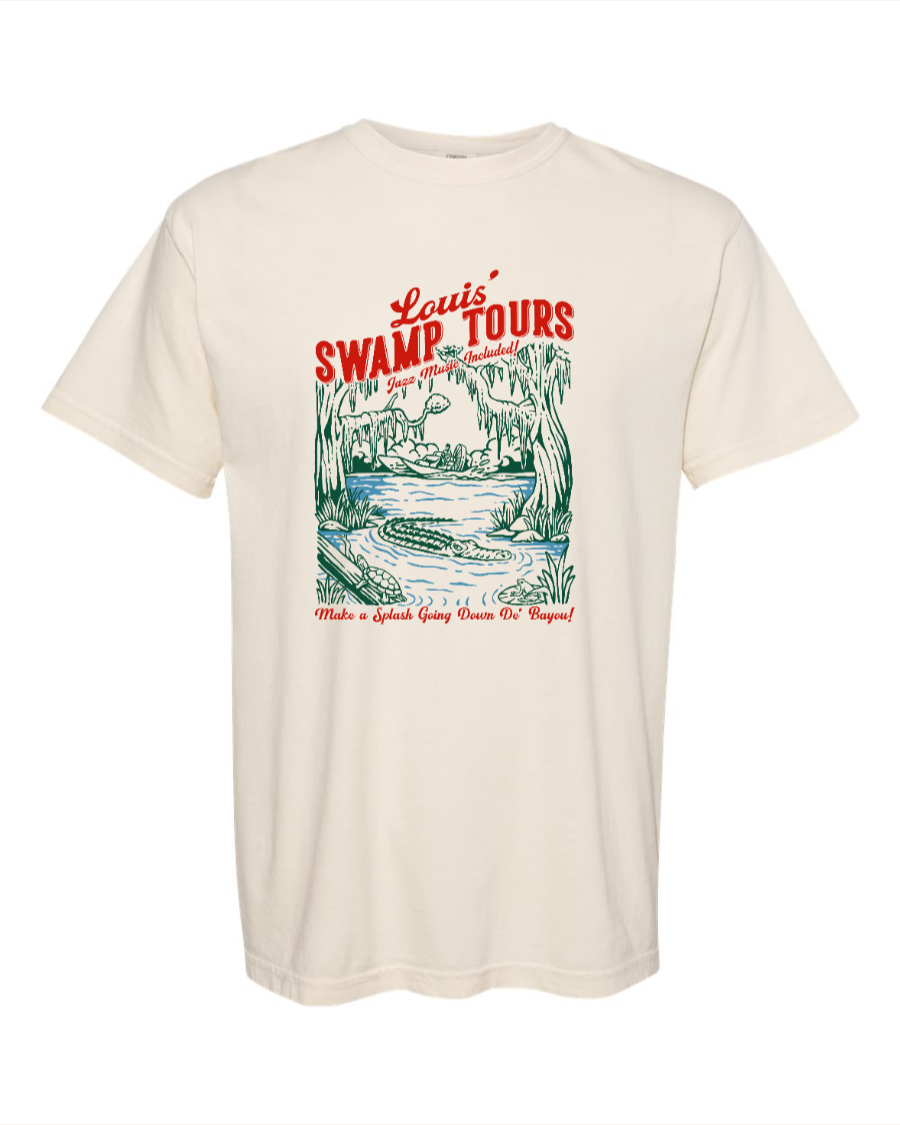 Louis' Swamp Tours Comfort Colors Short Sleeve T-shirt